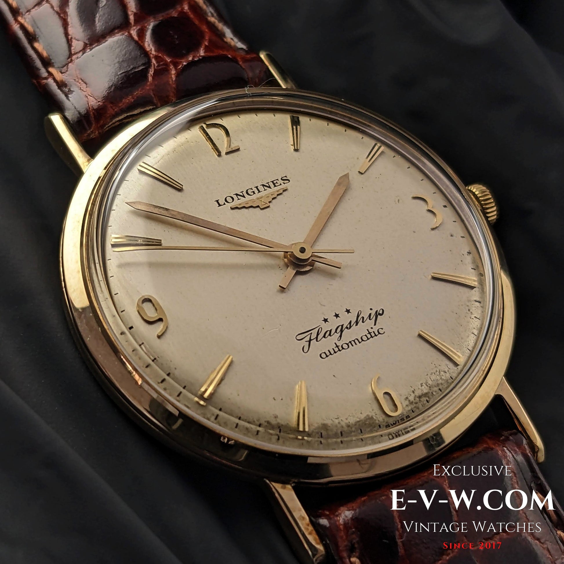 63 Years Old Vintage Longines Flagship Automatic / Cal. 340 / Vintage 1961