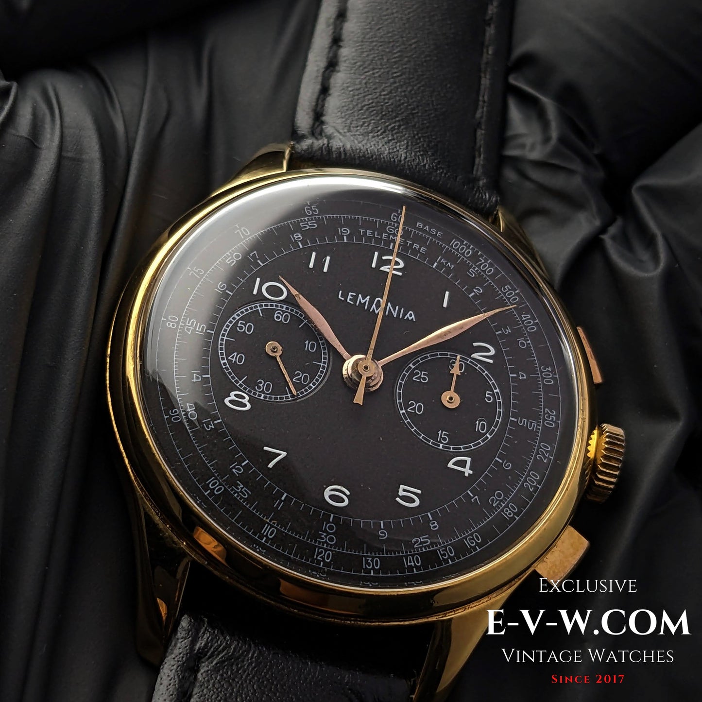 80 Years Old Vintage Lemania Chronograph Cal.2310 / Vintage 1940s