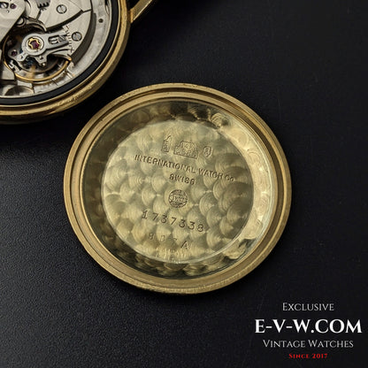 61 Years Old Vintage IWC Schaffhausen Automatic 14k Gold / Ref. 807A / Cal. 8541 / Vintage 1964