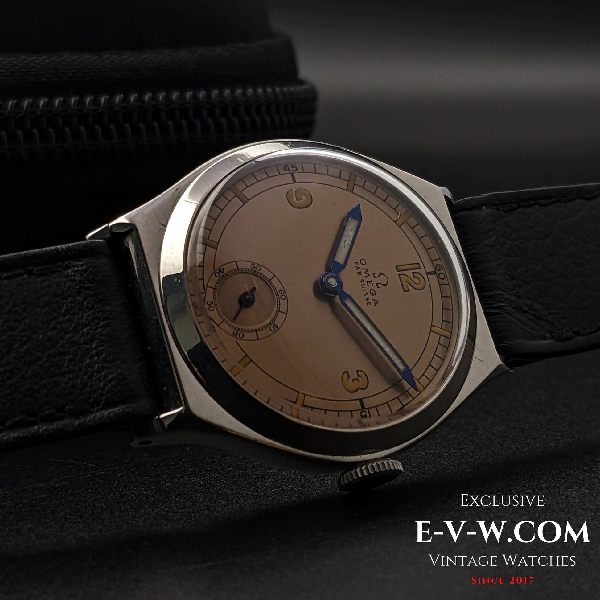 Omega Art Deco / Salmon Dial / Cal. 26.5 SOB T2 / Vintage 1930
