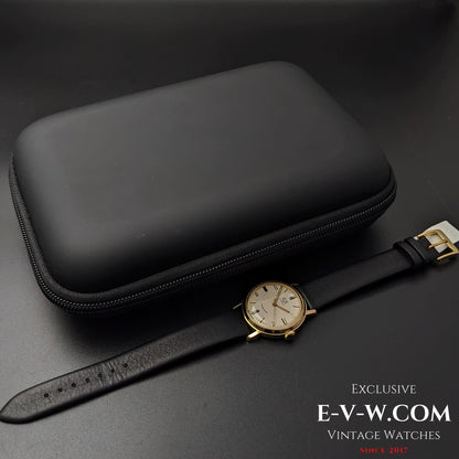 GUB Glashutte/SA Gold Plaque 80 microns/ cal 70.1 / Vintage 1960s