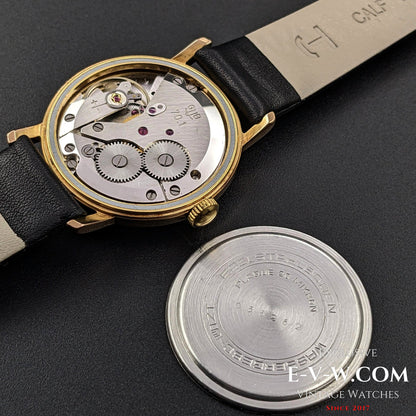 GUB Glashutte/SA Gold Plaque 80 microns/ cal 70.1 / Vintage 1960s