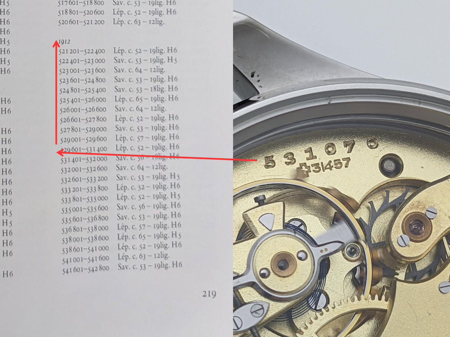 IWC Schaffhausen |  1912 Marriage Watch | Cal. 52 Vintage Conversion |  Serviced