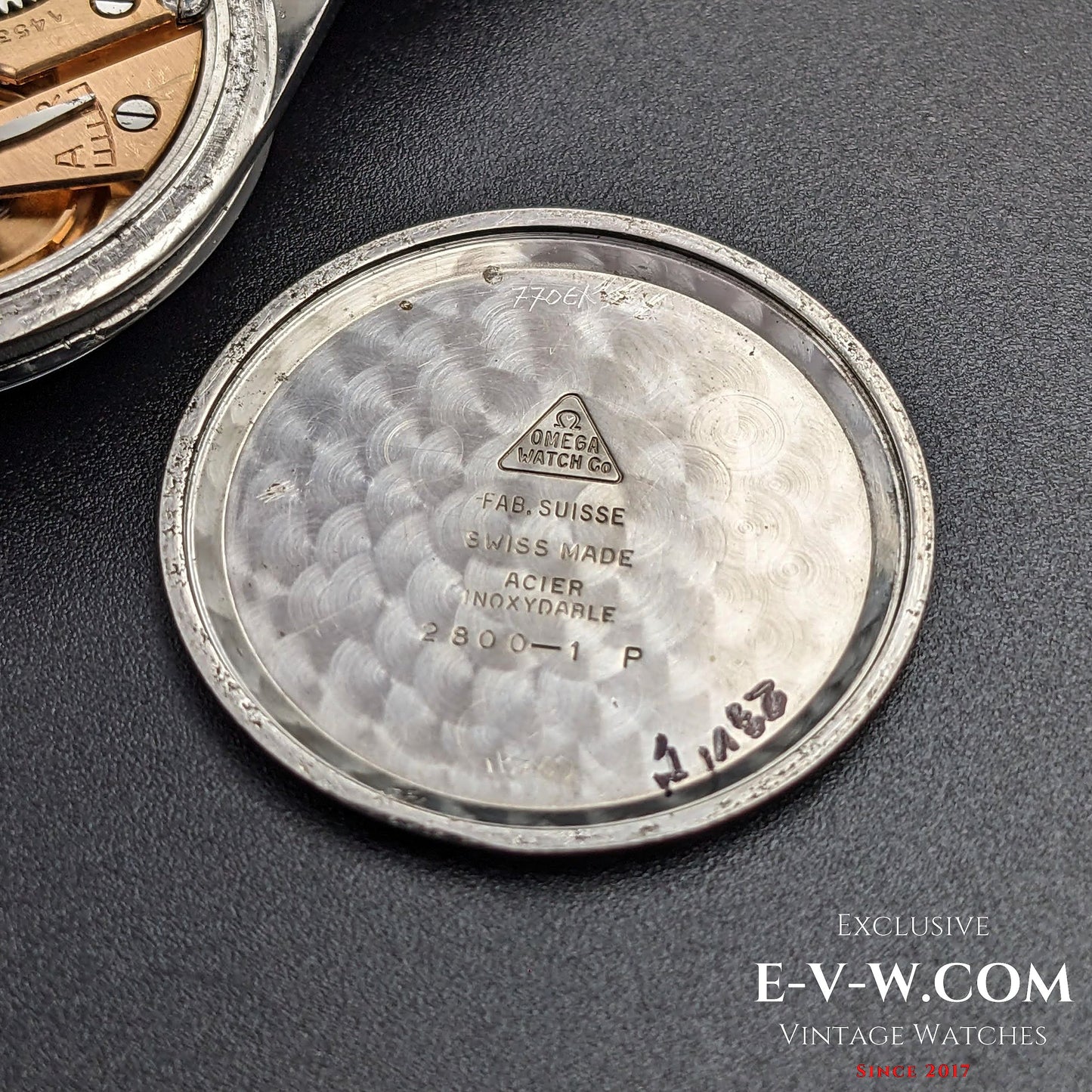 69 years old Omega / Ref. 2800-1P / cal.265  (30T2) / Vintage 1954