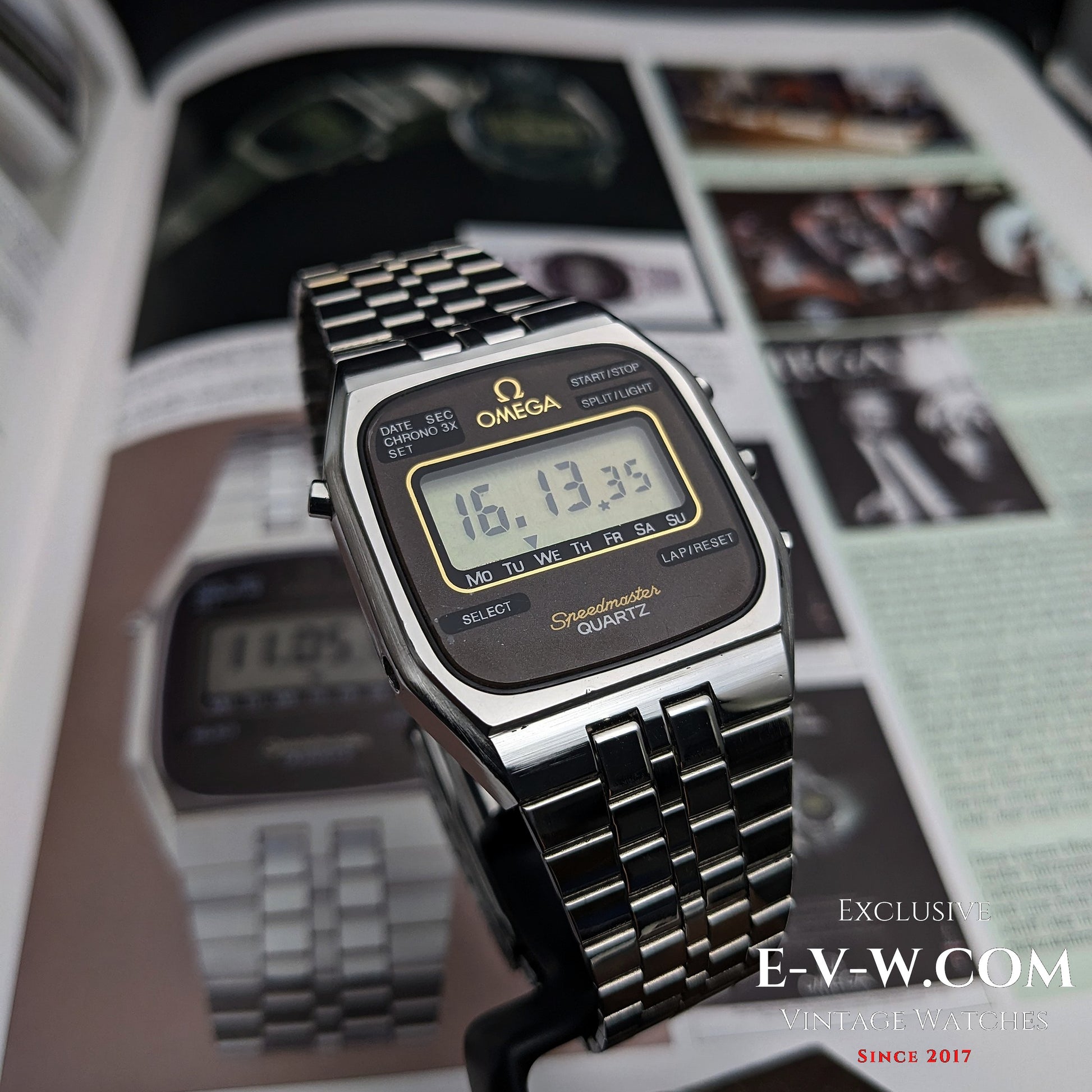 Omega Speedmaster Quartz LCD | Ref. 186.0009 / 396.0809 | Cal 4310 | Vintage 1970s