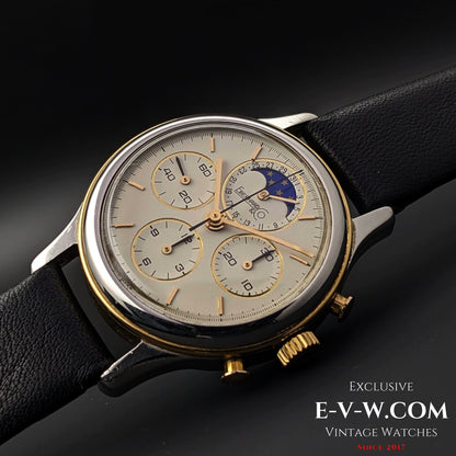 Eberhard & Co.Chrono Royal Moonphase Vintage 1990s / cal.1883 / Ref.32004