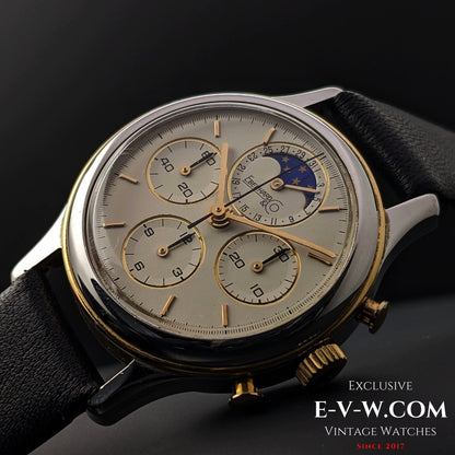 Eberhard & Co.Chrono Royal Moonphase Vintage 1990s / cal.1883 / Ref.32004