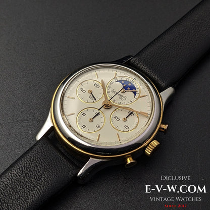 Eberhard & Co.Chrono Royal Moonphase Vintage 1990s / cal.1883 / Ref.32004