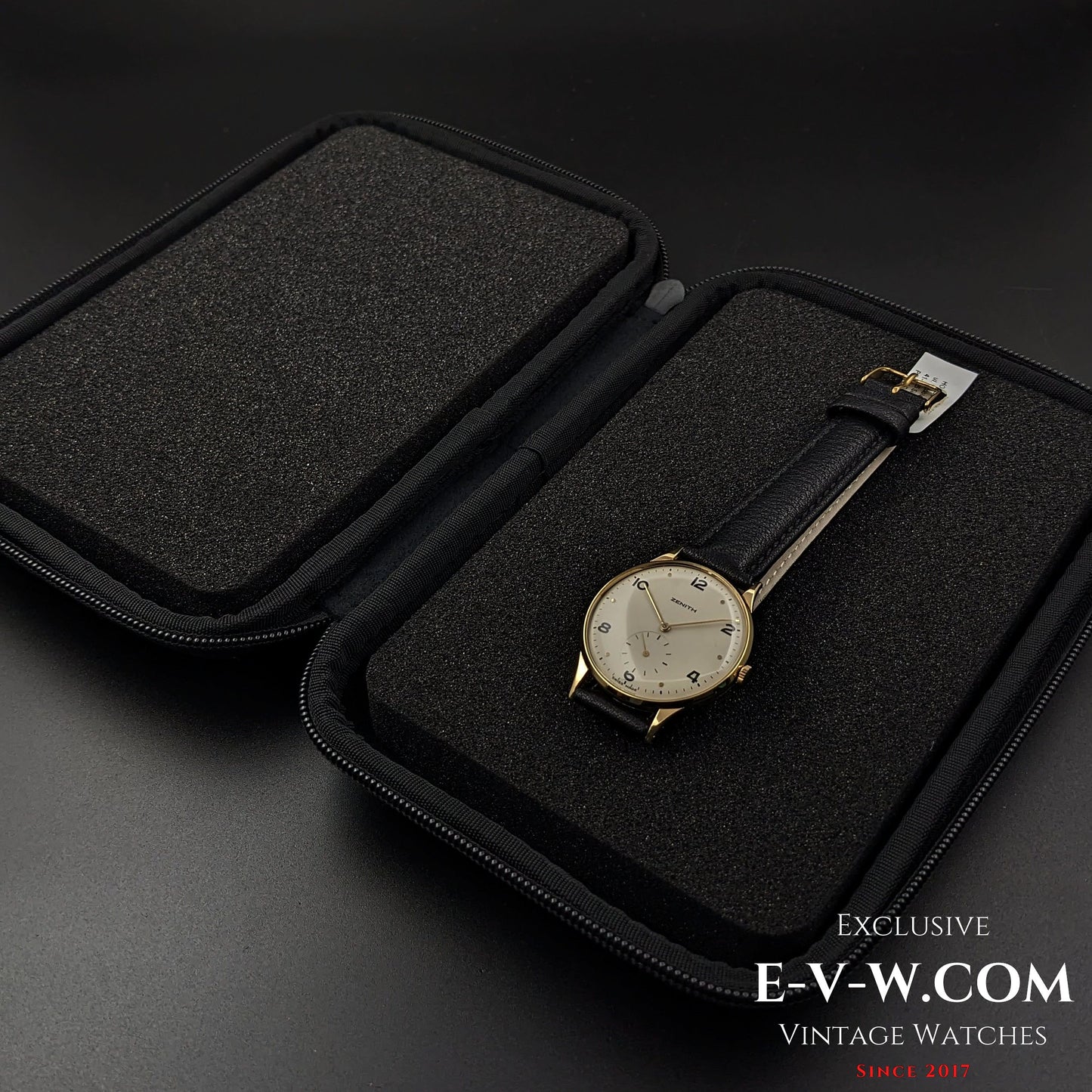 Vintage 1949 Zenith 18K Gold / Jumbo 37mm / Cal.126