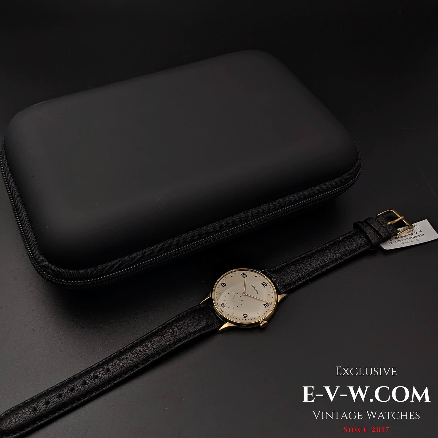 Vintage 1949 Zenith 18K Gold / Jumbo 37mm / Cal.126