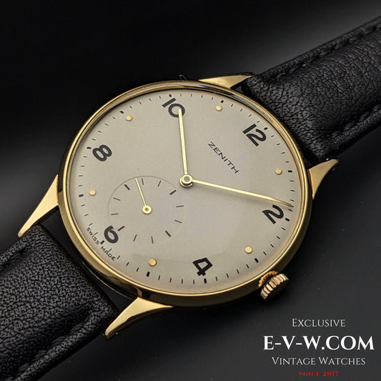 Zenith Jumbo 37mm / 18K Gold / Vintage 1949 / Cal.126