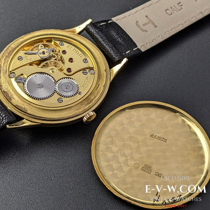 Vintage 1949 Zenith 18K Gold / Jumbo 37mm / Cal.126