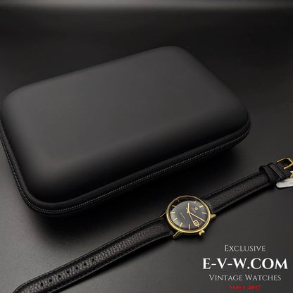 Omega Seamaster Black Dial Automatic / Gold Plaque / Ref 166002 / cal. 565  / Vintage 1967