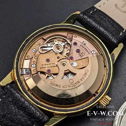 Omega Seamaster Black Dial Automatic / Gold Plaque / Ref 166002 / cal. 565  / Vintage 1967 