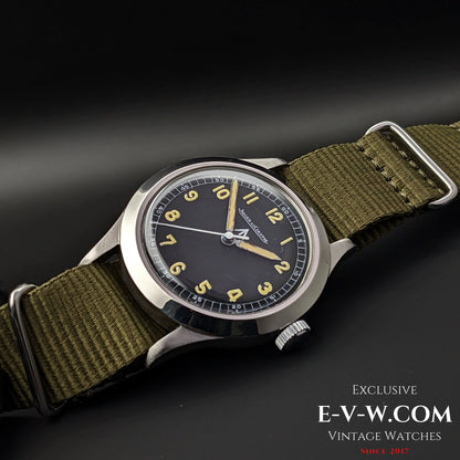Very Rare Jaeger LeCoultre Military A.D.R.I (Army of the Republic of Indonesia) Dirty Dozen W.W.W / Cal 885 / Vintage 1940's
