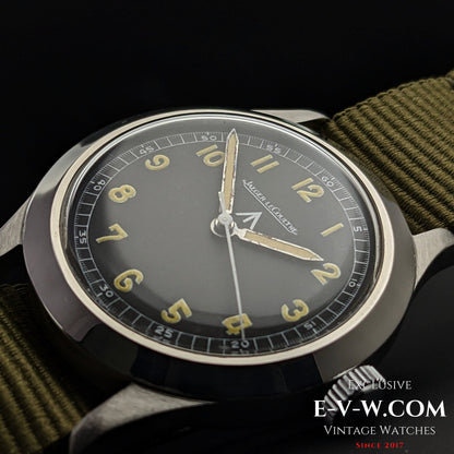Very Rare Jaeger LeCoultre Military A.D.R.I (Army of the Republic of Indonesia) Dirty Dozen W.W.W / Cal 885 / Vintage 1940's