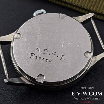 Very Rare Jaeger LeCoultre Military A.D.R.I (Army of the Republic of Indonesia) Dirty Dozen W.W.W / Cal 885 / Vintage 1940's