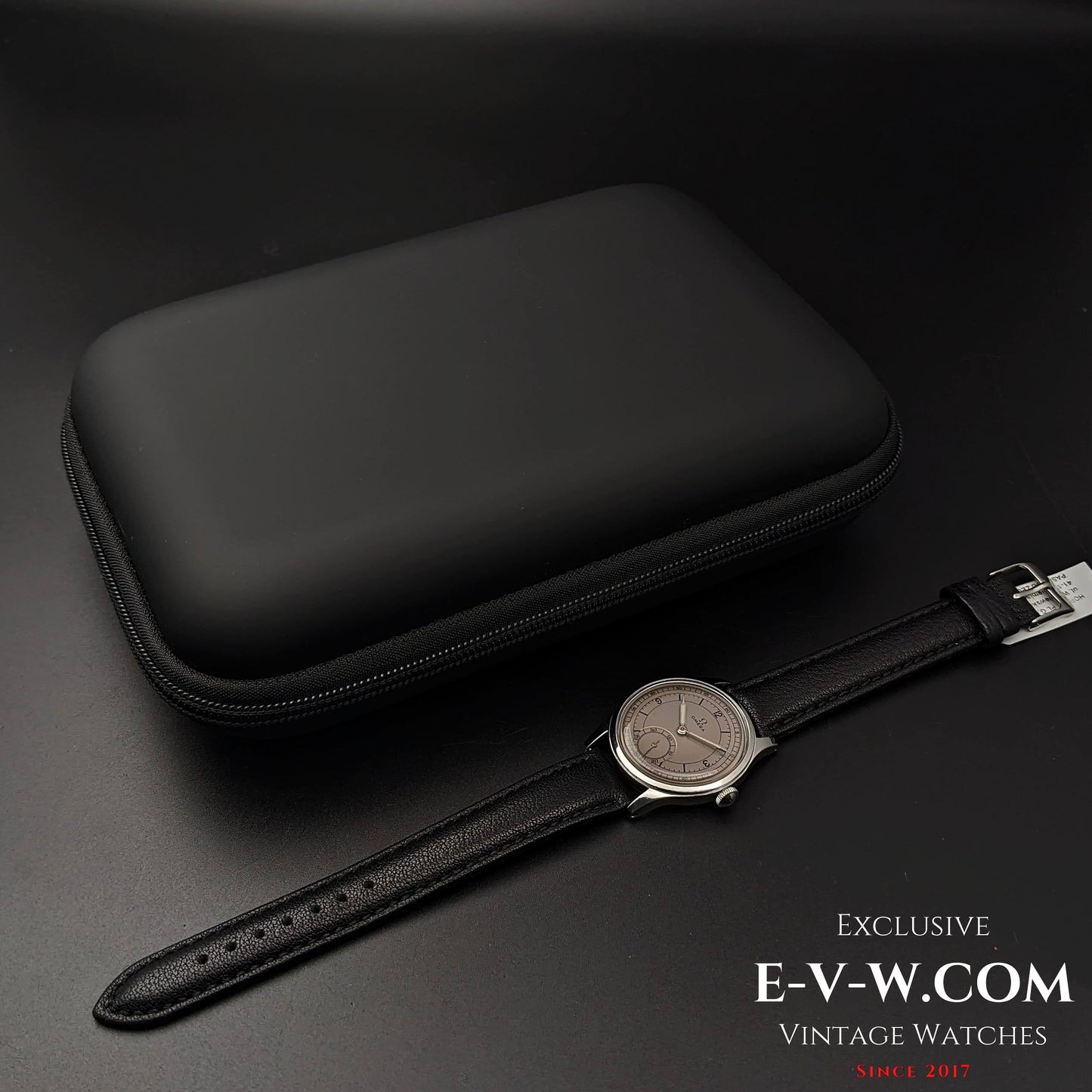 Omega 30T2 PC Sector Dial Calatrava /  Ref 2400 / WWII Vintage 1944