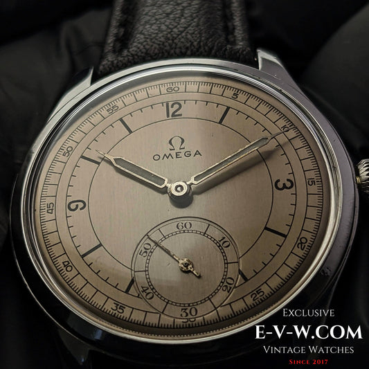 Omega 30T2 PC Sector Dial Calatrava /  Ref 2400 / WWII Vintage 1944