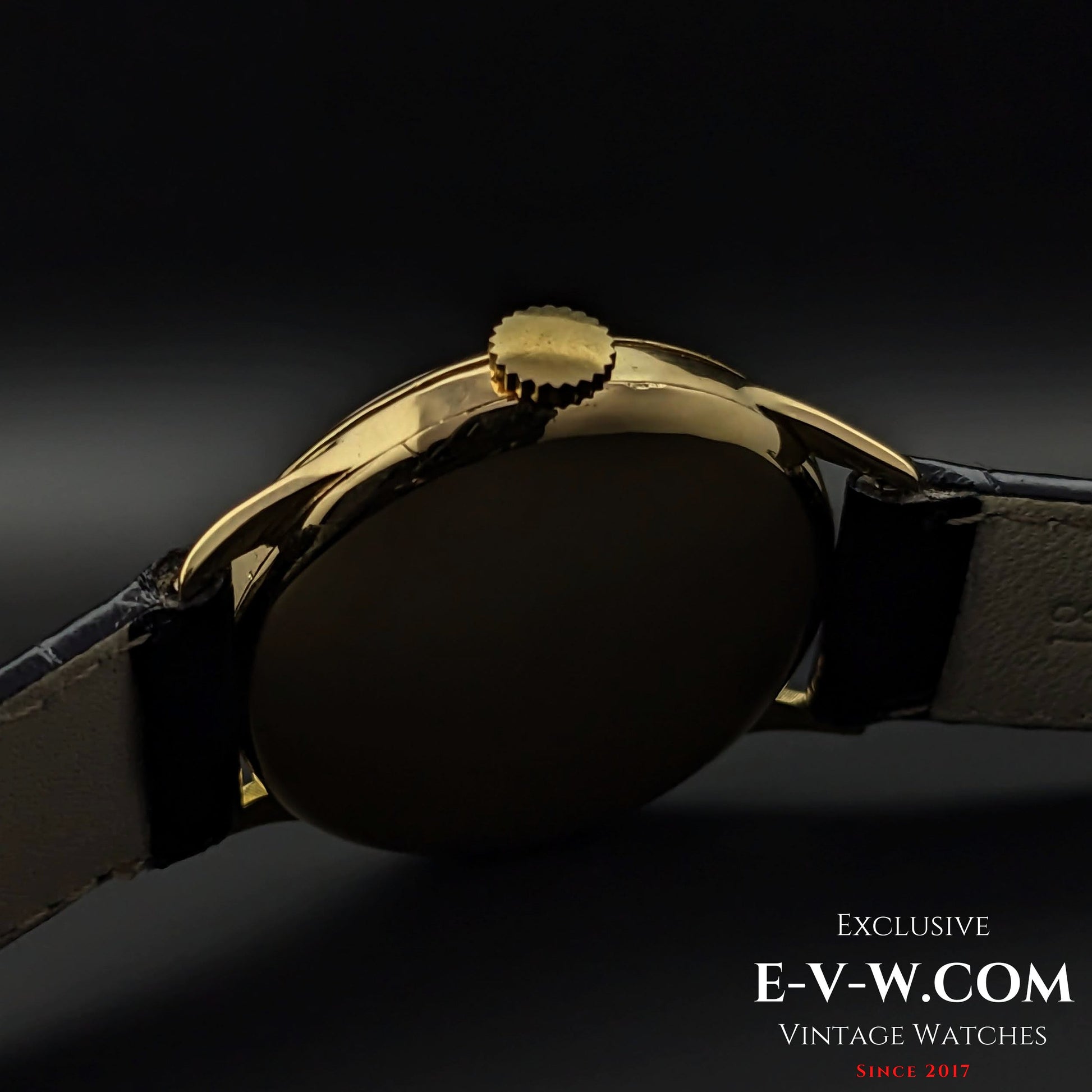 Rare Zenith Officer 18k Gold / Cal. 124 / Vintage 1938 / Military