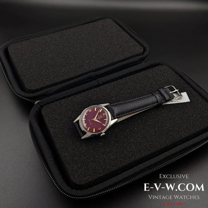 Omega Seamaster Automatik mit rotem Zifferblatt / Kal. 552 / Ref. 14700 1 SC / Vintage 1961