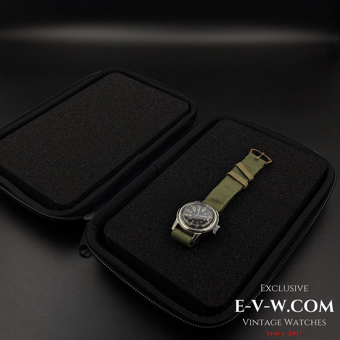 USA Military Elgin A-17 MIL-W-6433 Korean War-era / Cal F4667 Vitage 1950s