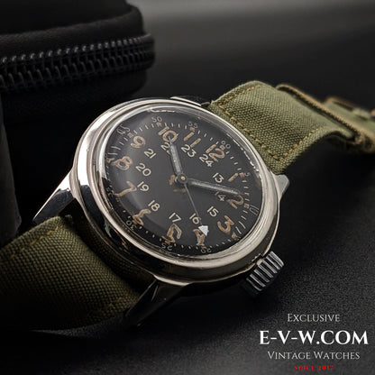 USA Military Elgin A-17 MIL-W-6433 Korean War-era / Cal F4667 Vitage 1950s