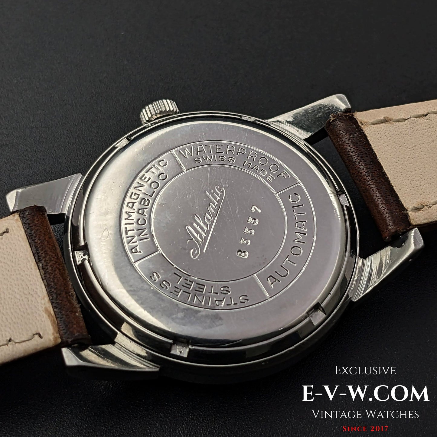 Atlantic Automatic /Power Reserve / Two tone Bull's Eye Dial Cal.AS 1382N 