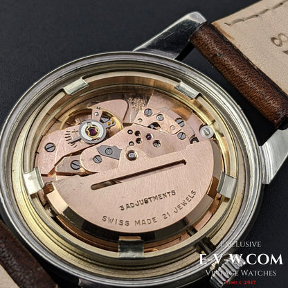 Atlantic Automatic /Power Reserve / Two tone Bull's Eye Dial Cal.AS 1382N 