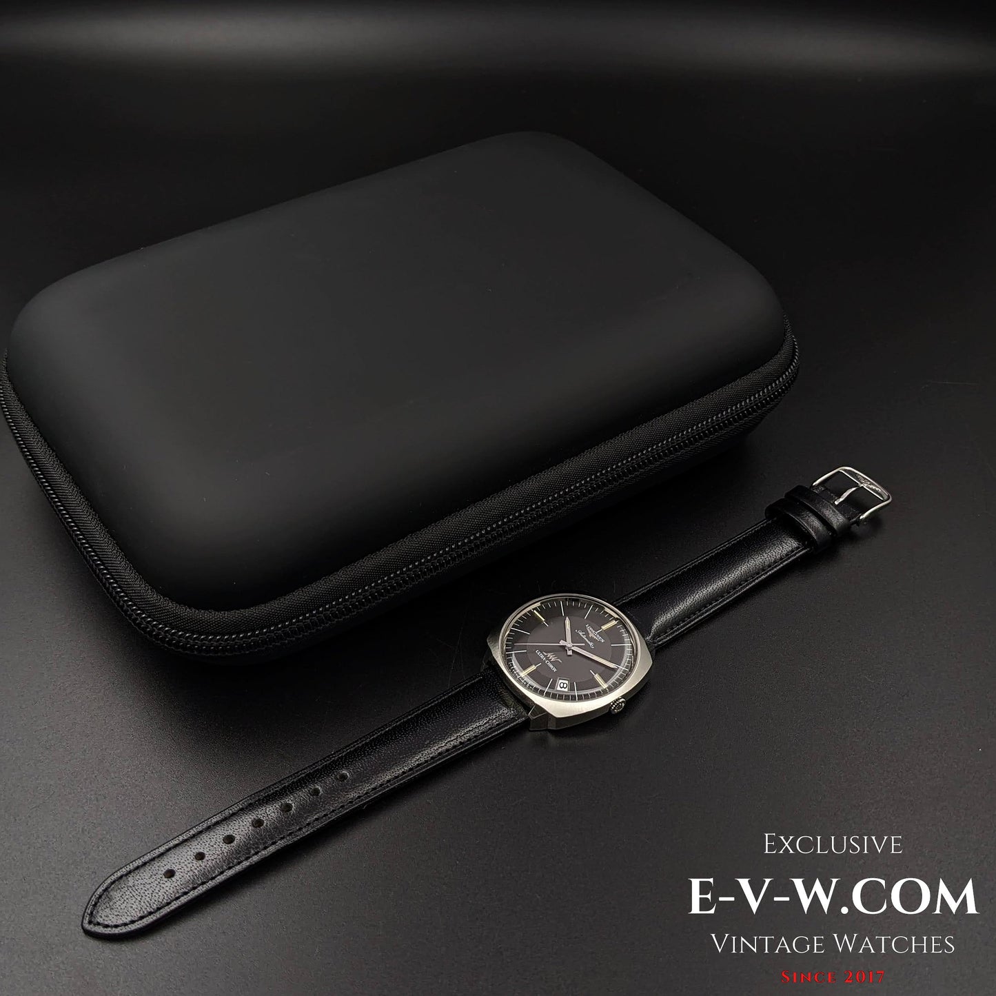 Longines Very Rare ULTRA-CHRONE Automatic with Kif-Ultraflex anti-shock / 38mm Jumbo Vitnage 1970