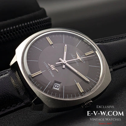 Longines Very Rare ULTRA-CHRONE Automatic with Kif-Ultraflex anti-shock / 38mm Jumbo Vitnage 1970