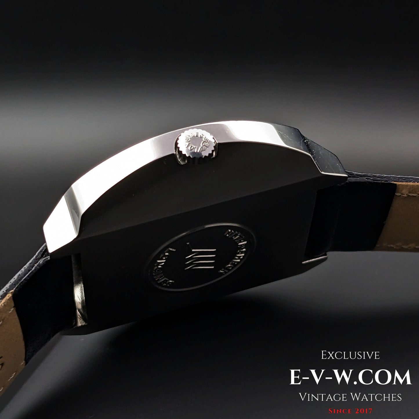 Longines Very Rare ULTRA-CHRONE Automatic with Kif-Ultraflex anti-shock / 38mm Jumbo Vitnage 1970