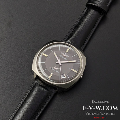 Longines Very Rare ULTRA-CHRONE Automatic with Kif-Ultraflex anti-shock / 38mm Jumbo Vitnage 1970