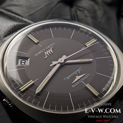 Longines Very Rare ULTRA-CHRONE Automatic with Kif-Ultraflex anti-shock / 38mm Jumbo Vitnage 1970