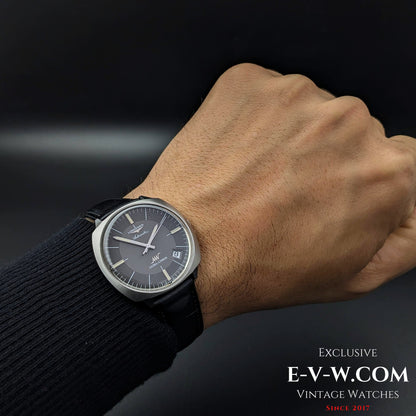 Longines Very Rare ULTRA-CHRONE Automatic with Kif-Ultraflex anti-shock / 38mm Jumbo Vitnage 1970