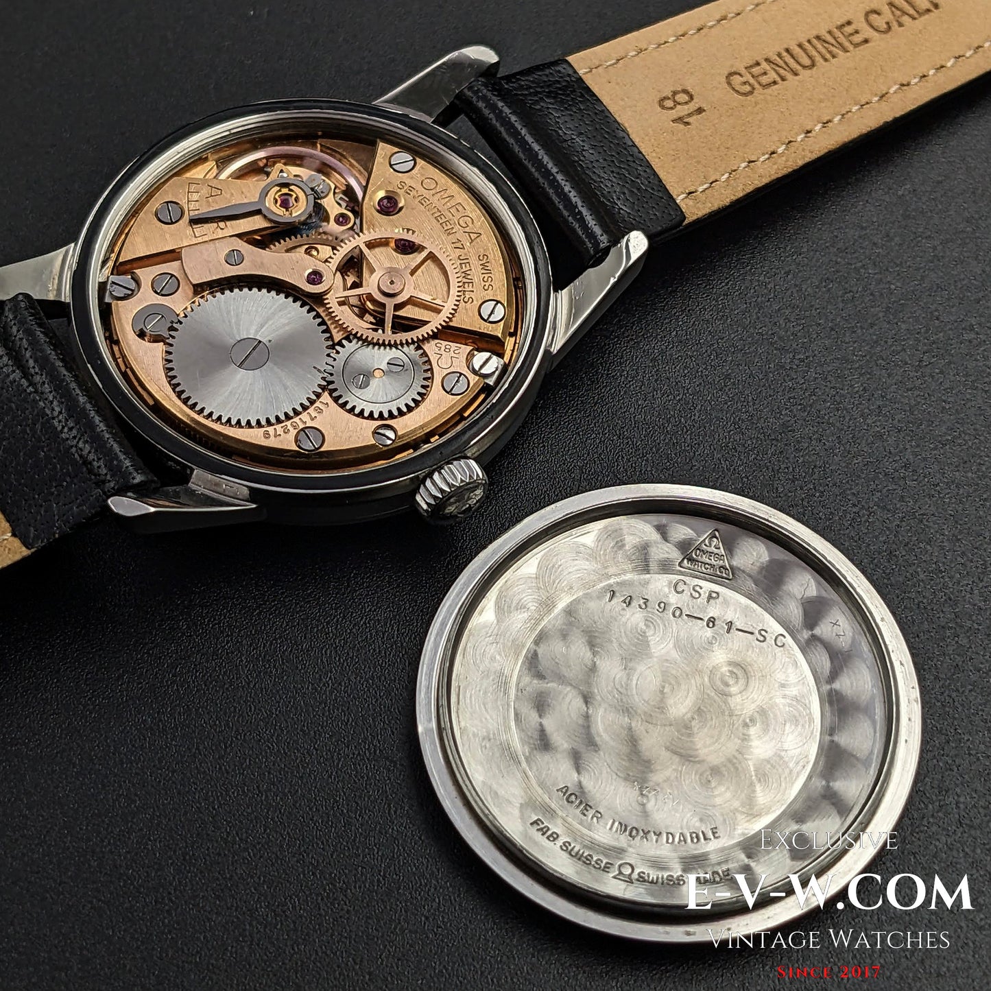 Omega Seamaster, gebürstetes silbernes Zifferblatt / Kaliber 285 (30T2-Familie) / Vintage 1963