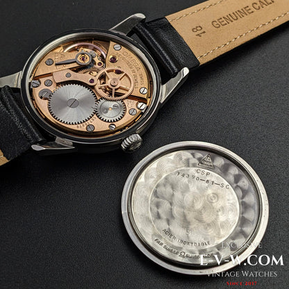 Omega Seamaster, gebürstetes silbernes Zifferblatt / Kaliber 285 (30T2-Familie) / Vintage 1963