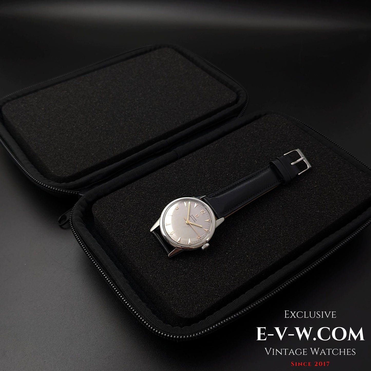 Omega Seamaster, gebürstetes silbernes Zifferblatt / Kaliber 285 (30T2-Familie) / Vintage 1963