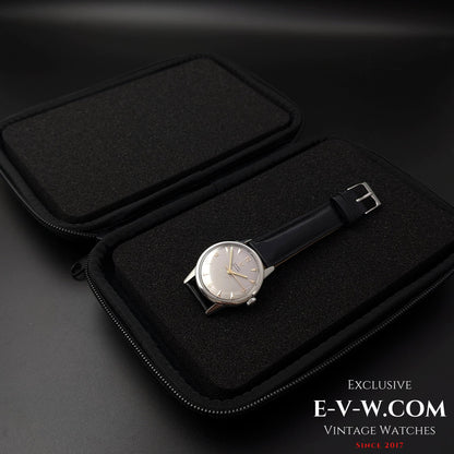 Omega Seamaster, gebürstetes silbernes Zifferblatt / Kaliber 285 (30T2-Familie) / Vintage 1963