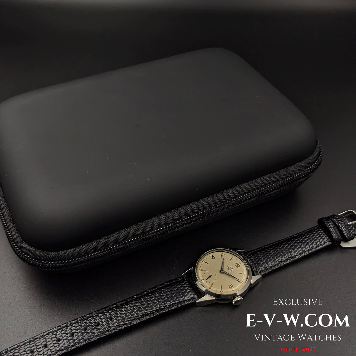 Rare GUB Glashutte SA / cal 60 / Vintage 1950s