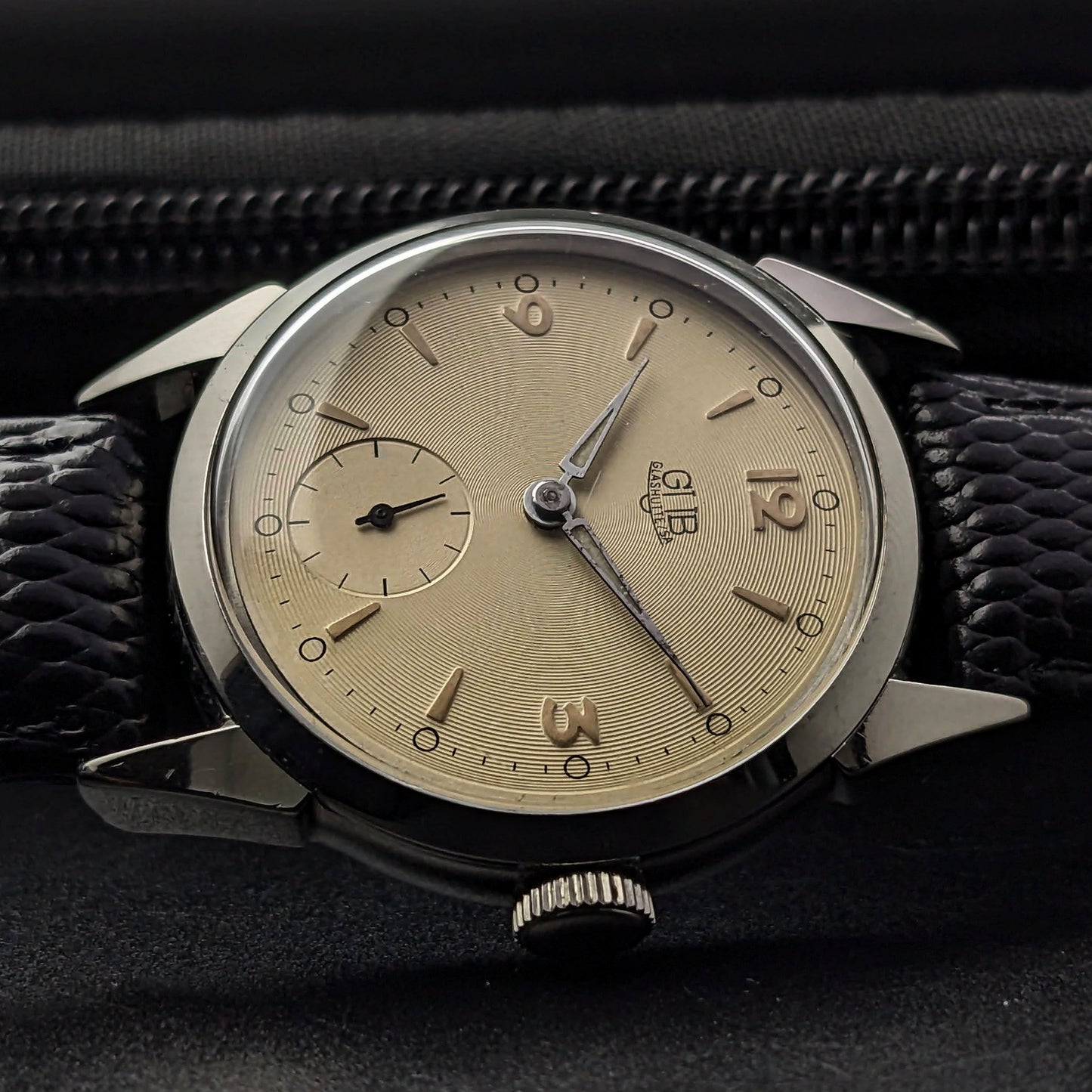 Rare GUB Glashutte SA / cal 60 / Vintage 1950s