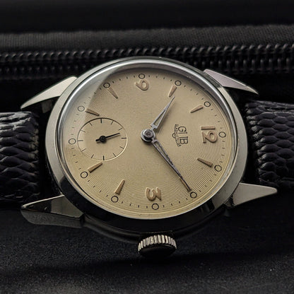 Rare GUB Glashutte SA / cal 60 / Vintage 1950s