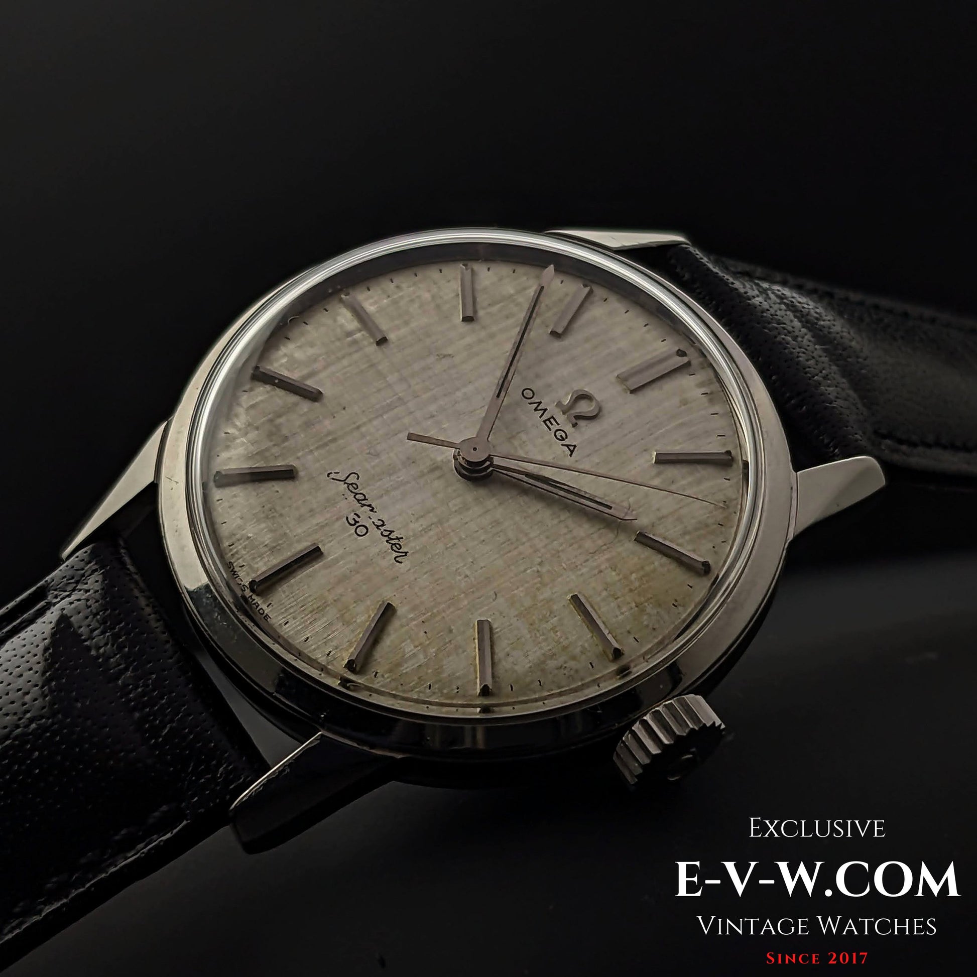Omega Seamaster 30 Brushed  dial /  Ref 135003-62-SC / cal 285 (30T2 family) / Vintage 1963