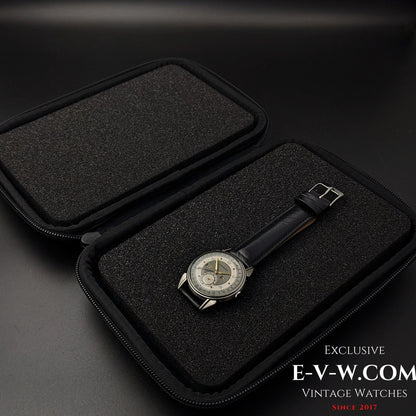 Vintage Movado Triple Calendar / Cal. 475 / Two Tone Dial / Vinatge 1950s