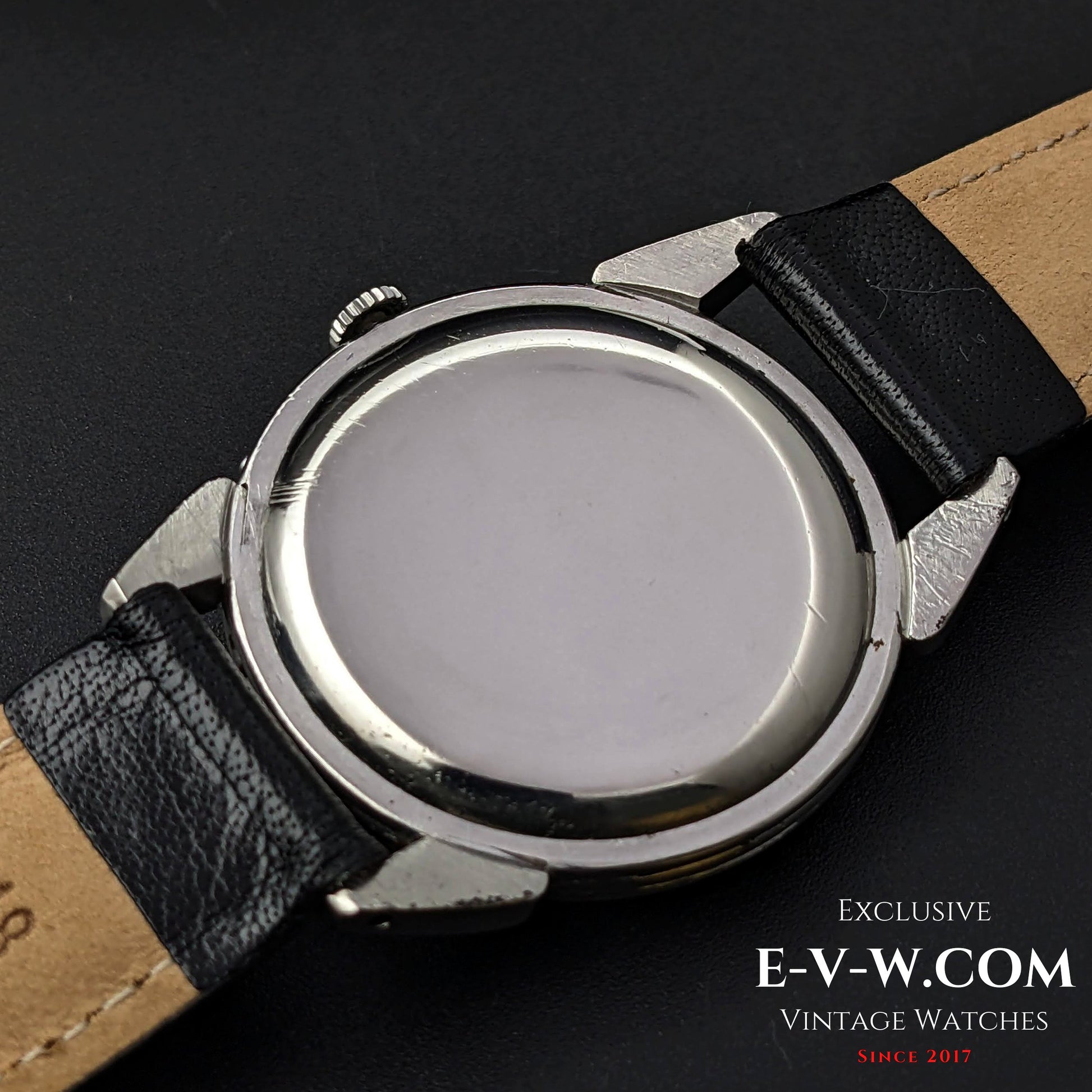 Vintage Movado Triple Calendar / Cal. 475 / Two Tone Dial / Vinatge 1950s