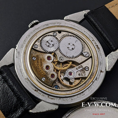 Vintage Movado Triple Calendar / Cal. 475 / Two Tone Dial / Vinatge 1950s