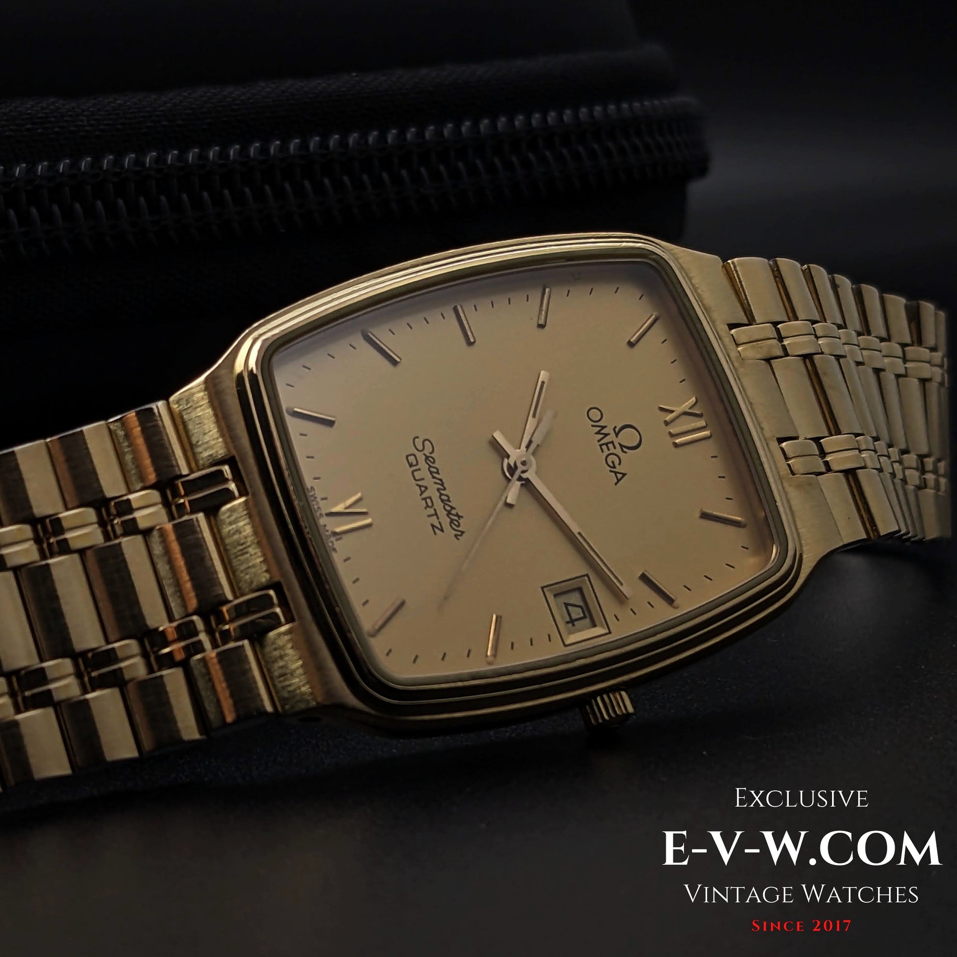 50 Years Old Vintage Omega Seamaster Quartz / Mint Conditio / Cal.1430 / Vintage 1970s