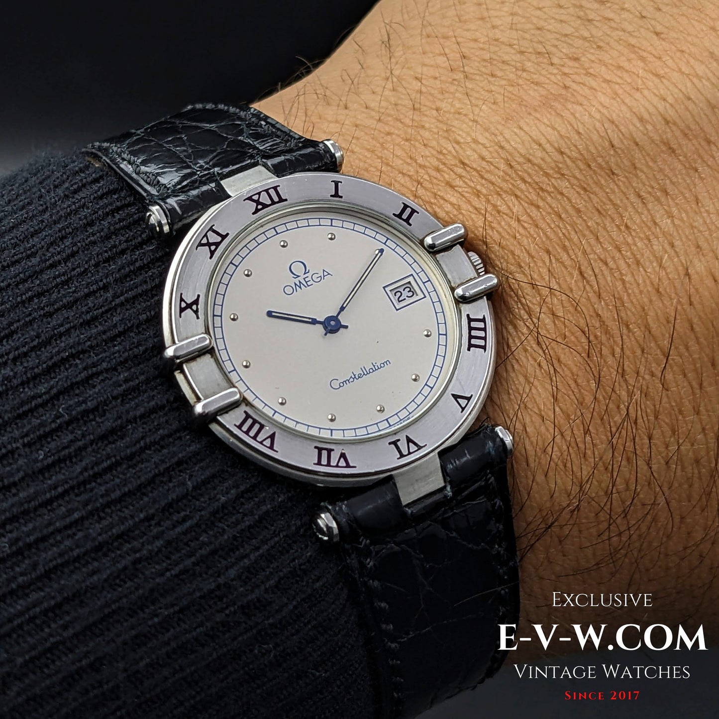 Vintage Omega Constellation Quartz / Ref. 1960325 / Cal. 1379 / Vintage 1984/ e-v-w.com