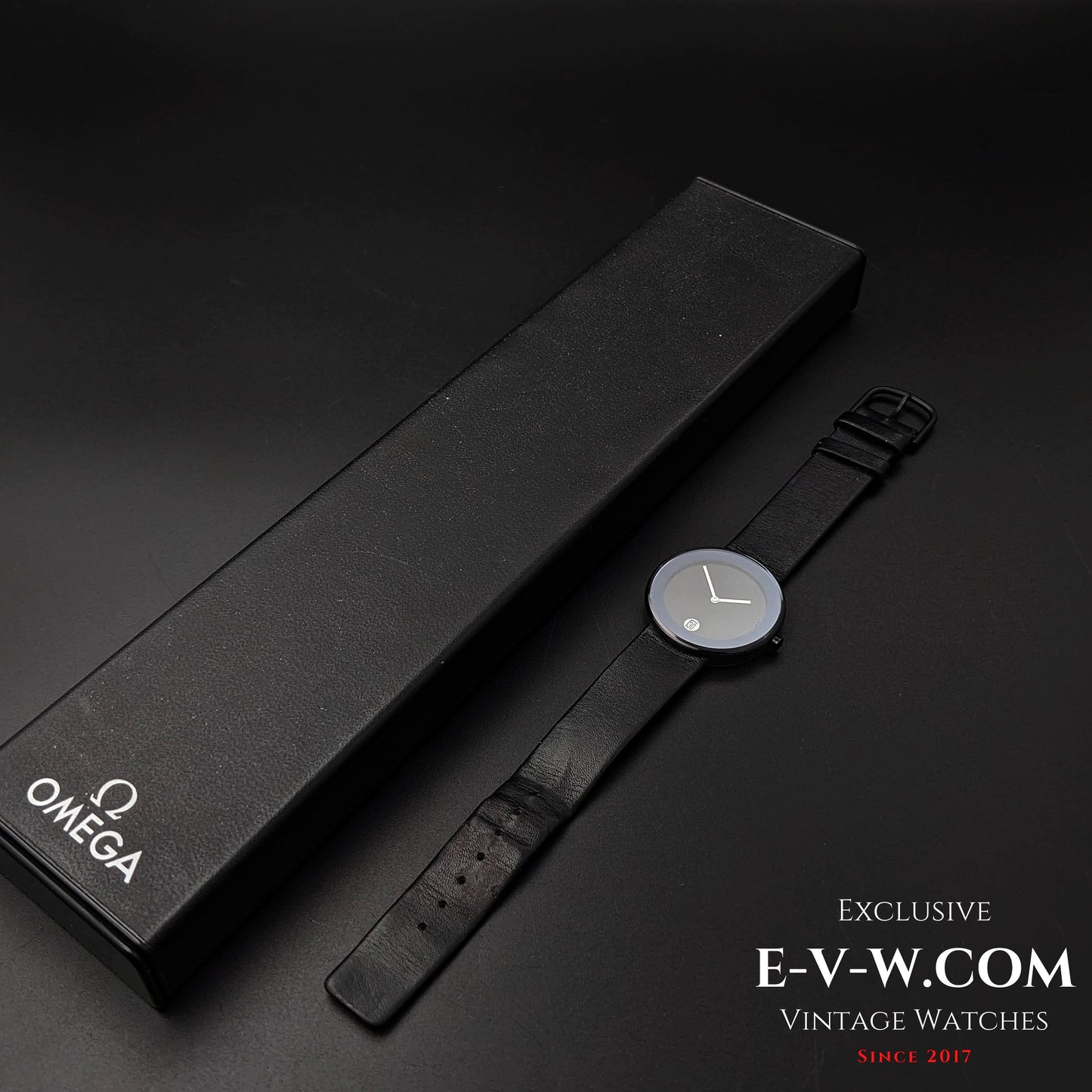 Very Rare Omega "ART COLLECTION 1987"/ Designed by Camille Graeser /Ceramic / Unique