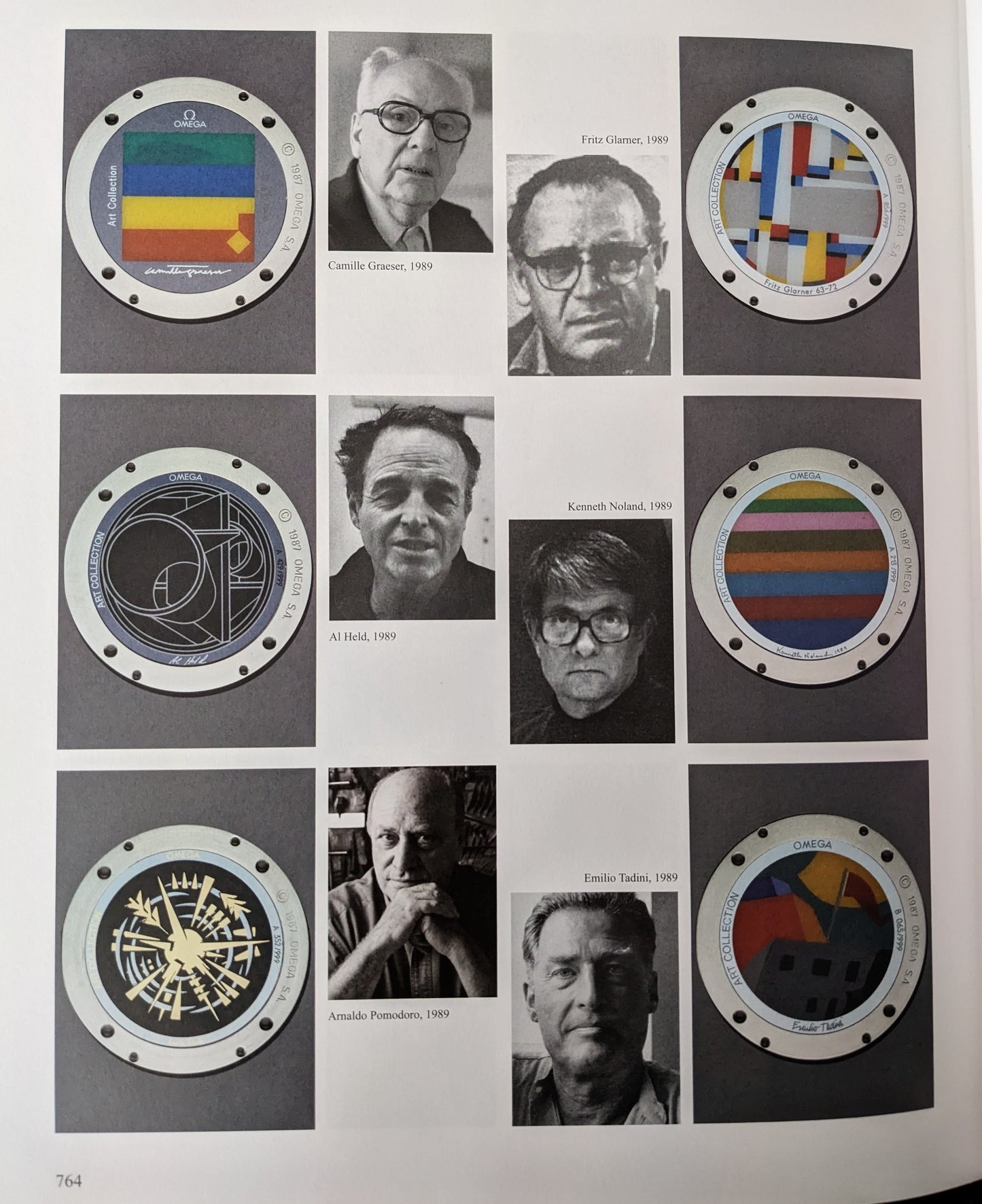 Very Rare Omega "ART COLLECTION 1987"/ Designed by Camille Graeser /Ceramic / Unique